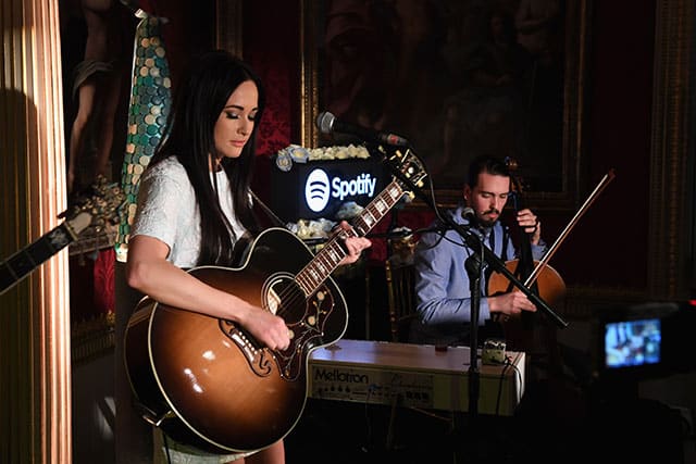 Kacey Musgraves at Spotify Fans First event in London