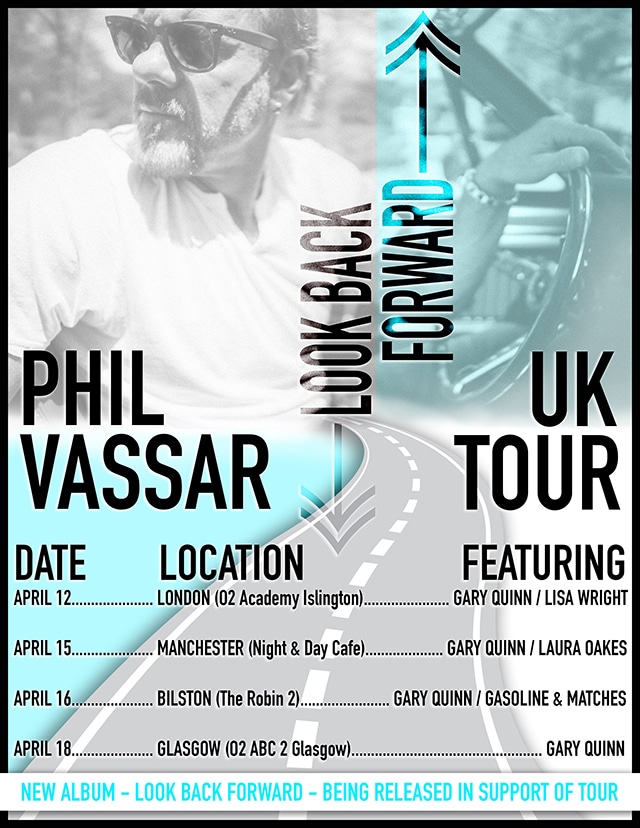 Phil Vassar April 2018 UK tour