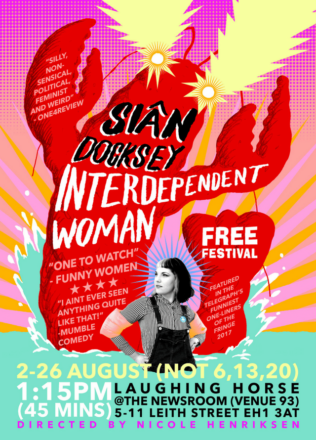 Siân Docksey shares her comedy manifesto ahead of Interdependent Woman show