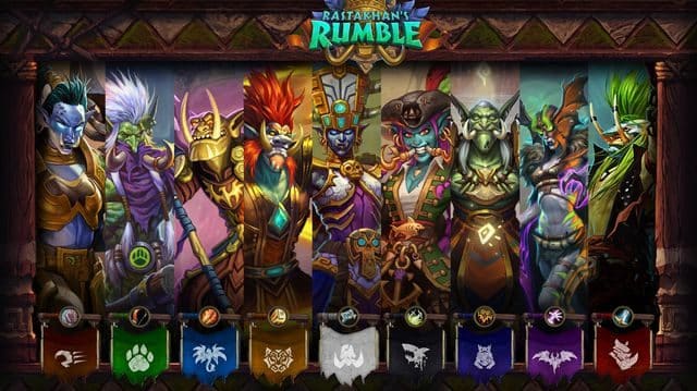 Hearthstone expansion - Rastakhan's Rumble