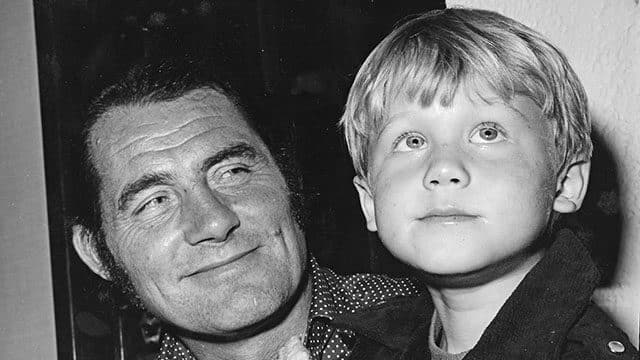 Robert Shaw and a young Ian Shaw. Credit Ian Shaw.