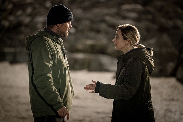 The Bay episode 1 - Jonas Armstrong and Morven Christie